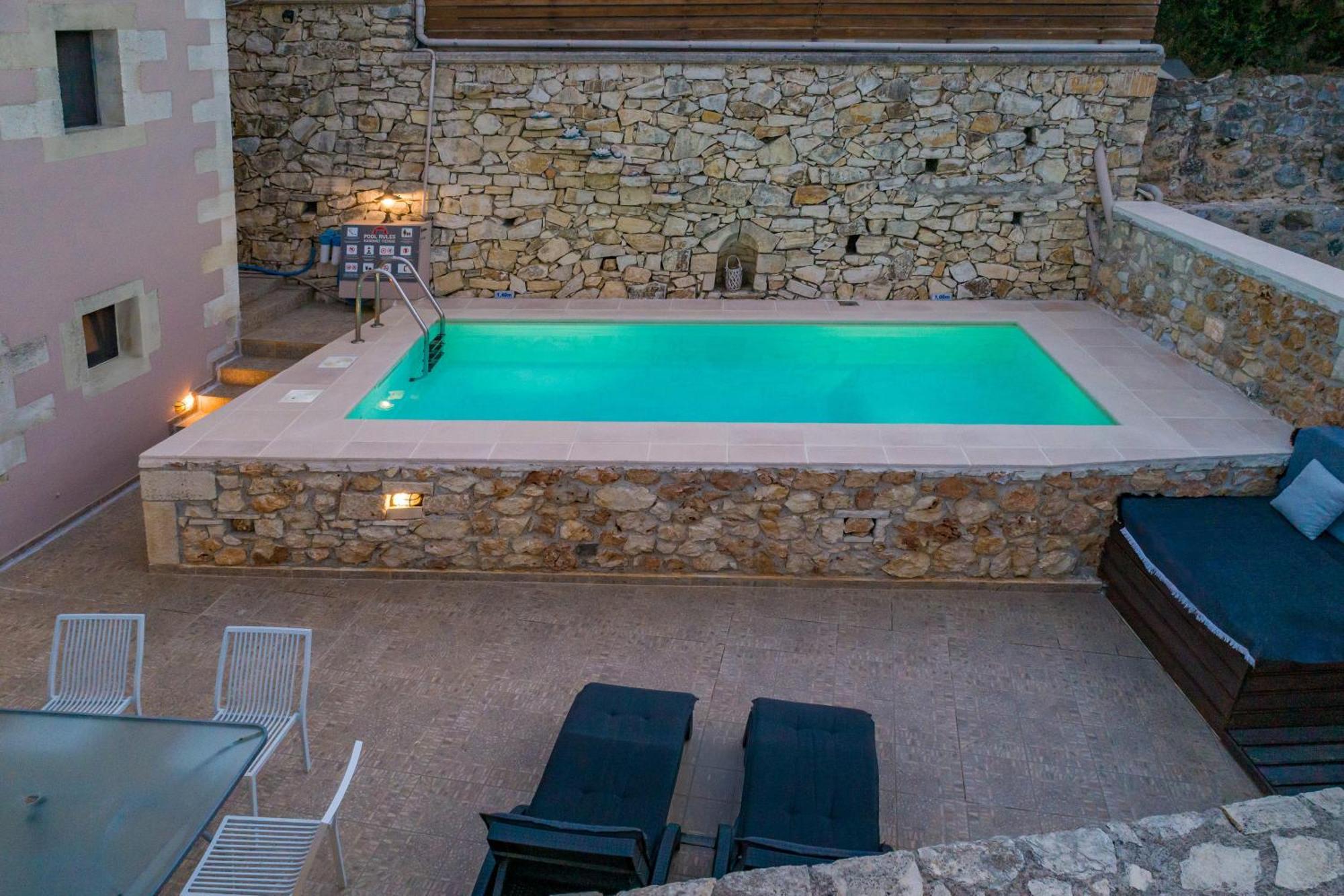 Olga'S Filoxenia - Villa Aladanos-Private Pool And Heated Jacuzzi Makhairoi ภายนอก รูปภาพ